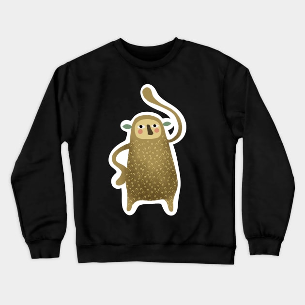 Fantasy creature sticker Crewneck Sweatshirt by LoneJensen